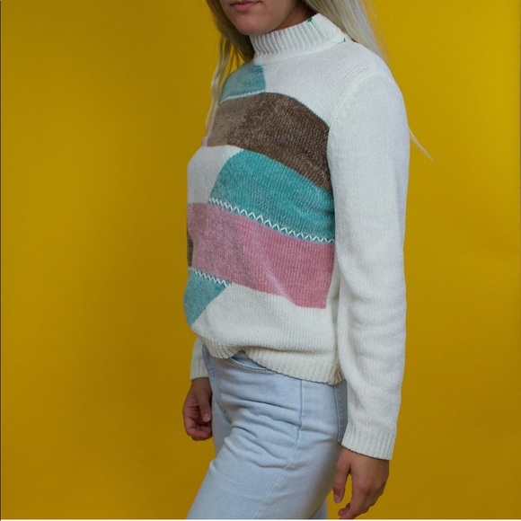 Pastel knit sweater - Picture 2 of 3